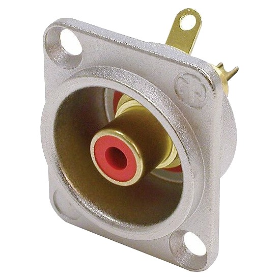 NEUTRIK NF2D-B-0 | Connettori a panello RCA NEUTRIK NF2D-B-0 | Connettori a panello RCA